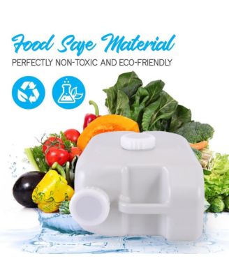 Portable Water Tank with Handle & 24L Capacity for Outdoor Use