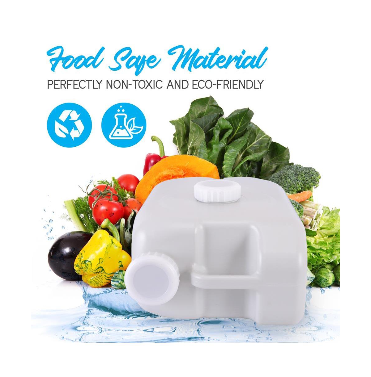 SereneLife Portable Water Tank with Handle & 24L Capacity for Outdoor Use