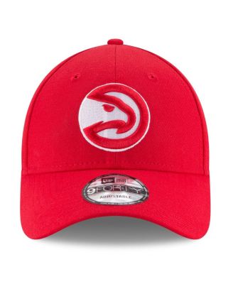 Men's Red Atlanta Hawks Team Color 9FORTY Adjustable Hat