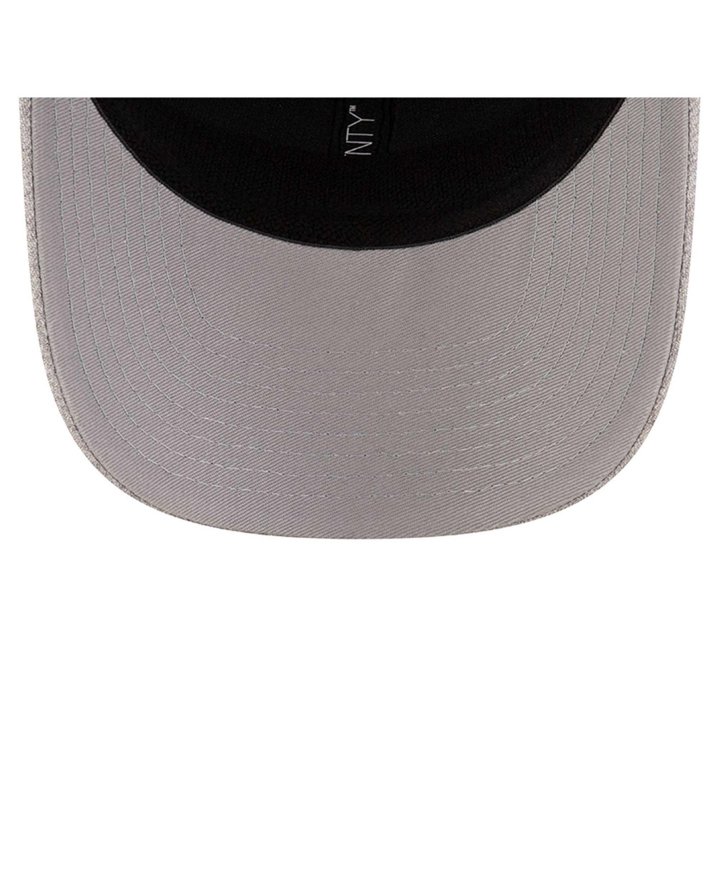 Мужская кепка New Era Heather Gray FC Cincinnati 9SEVENTY Coolera Stretch-Snap Adjustable Hat — фото 4