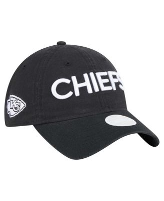 New Era - Women's Black Kansas City Chiefs Cece 9TWENTY Adjustable Hat