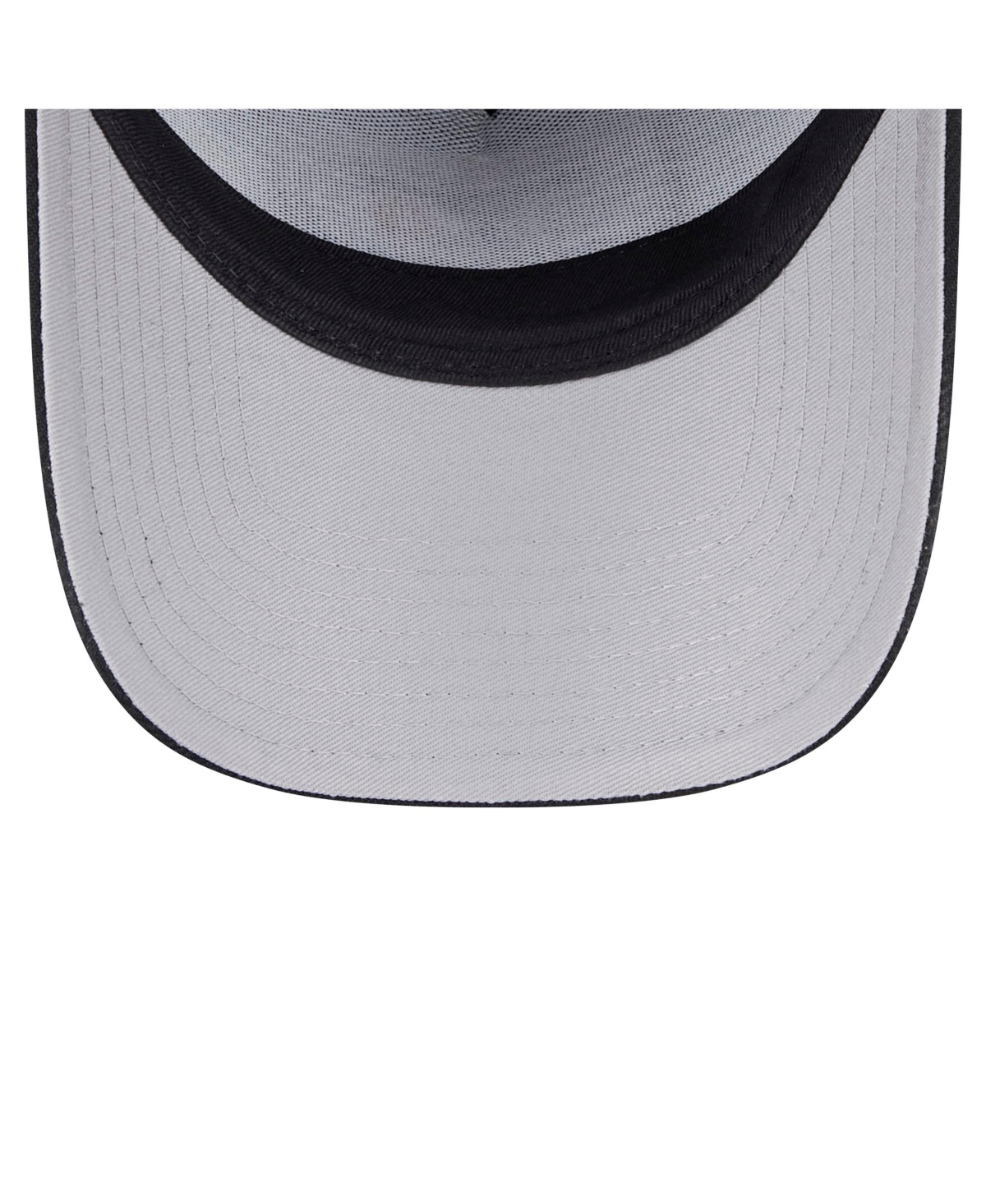 NEW ERA MEN'S BLACK CHICAGO BLACKHAWKS CORE A-FRAME 9FORTY ADJUSTABLE HAT 