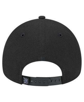 Men's Black Detroit Tigers 9FORTY A-Frame Adjustable Hat