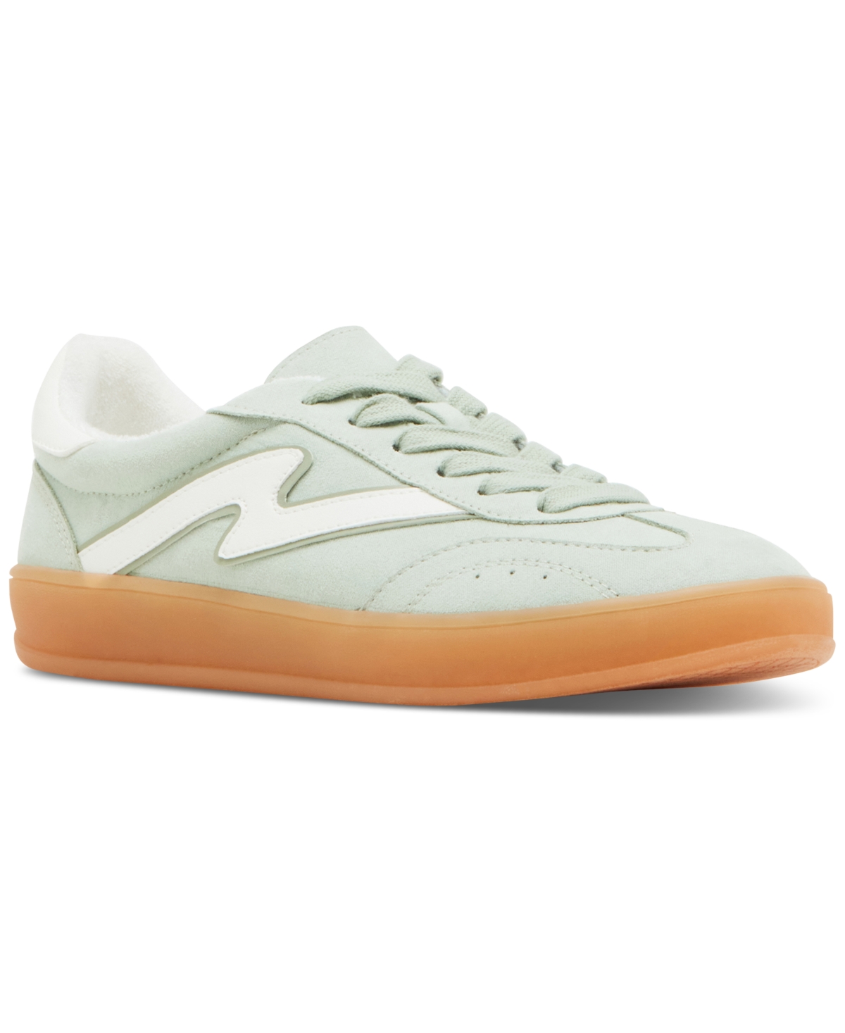 Madden Girl Giia Lace-up Low-top Sneakers In Mint Multi