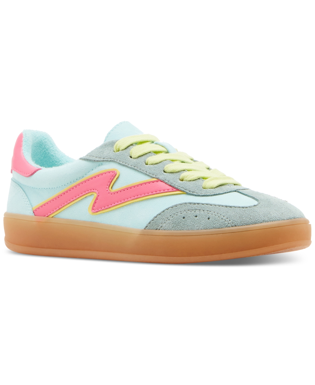 Madden Girl Giia Lace-up Low-top Sneakers In Bright Multi