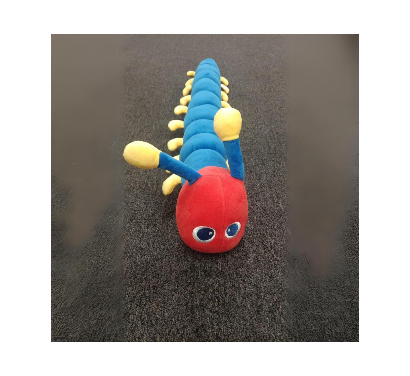 Детская мягкая игрушка Bintiva Bear Weighted Plush, цвет: Caterpillar — фото 3