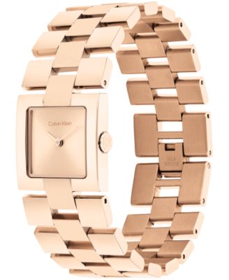 Women's CK Meridian Rose Gold Tone Stainless Steel Bracelet Watch, 22mm