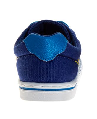 Little and Big Boys Lace Up Low-Top Vintage Canvas Sneakers