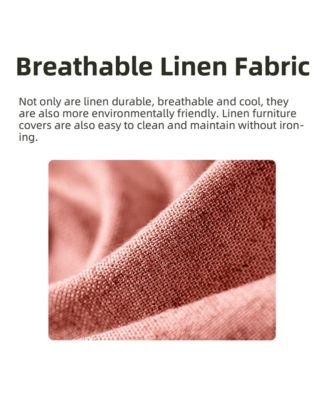 Linen Upholstered Swivel Side Chair, Mid Century Modern Dining Chairs with Metal Frame, Set of 1