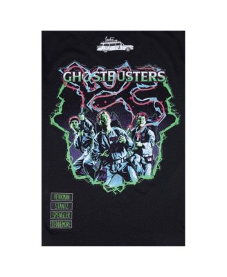 Men's Black Ghostbusters The Team Baseball Jersey