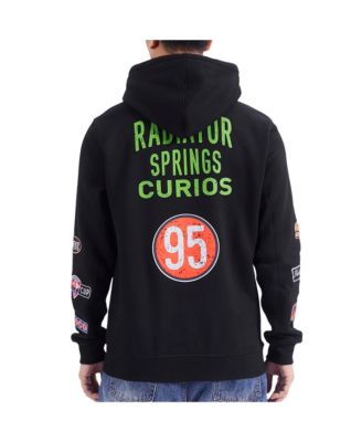 Men's Black Cars Radiator Pullover Hoodie