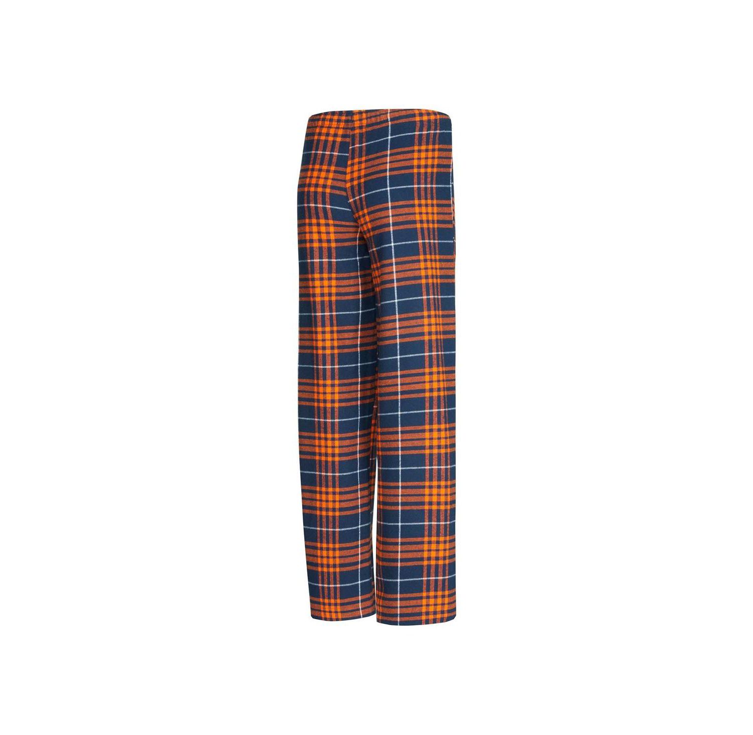 Women's Navy Virginia Cavaliers Vector T-Shirt Flannel Pants Sleep Set