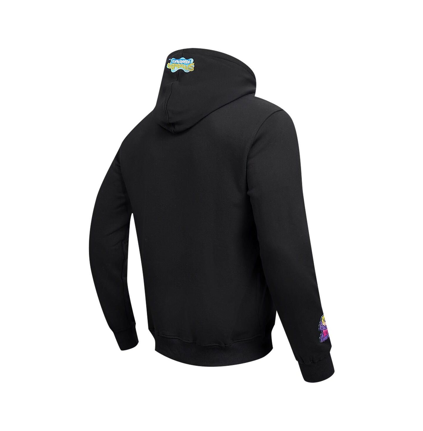 Мужское худи Freeze Max Black SpongeBob SquarePants Messy and Gross Bob Pullover — фото 5