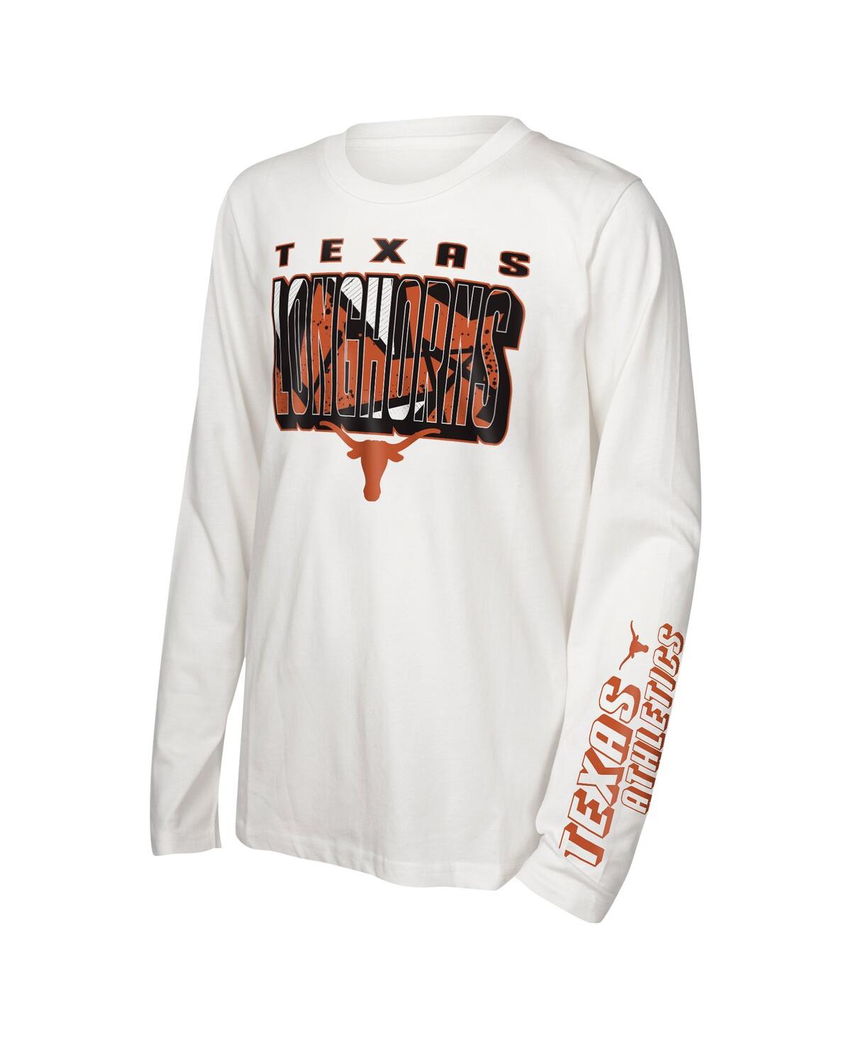 Outerstuff Preschool Texas Longhorns In The Mix T-shirt Combo Set In Burnt Orange