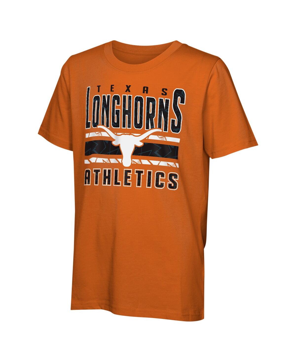 Outerstuff Preschool Texas Longhorns In The Mix T-shirt Combo Set In Burnt Orange