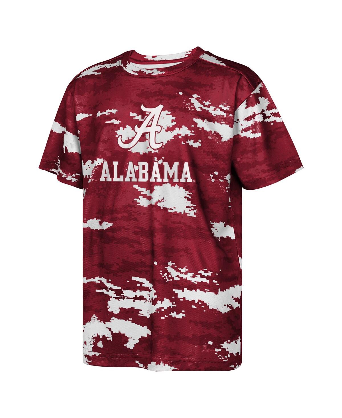 Outerstuff Big Boys And Girls Crimson Alabama Crimson Tide Scrimmage T-shirt In Crimson