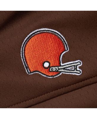 Men's Jim Brown Cleveland Browns Player Name Number Hoodie Legacy Jersey