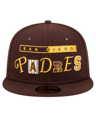 Men's Brown San Diego Padres Ransom 59FIFTY Fitted Hat