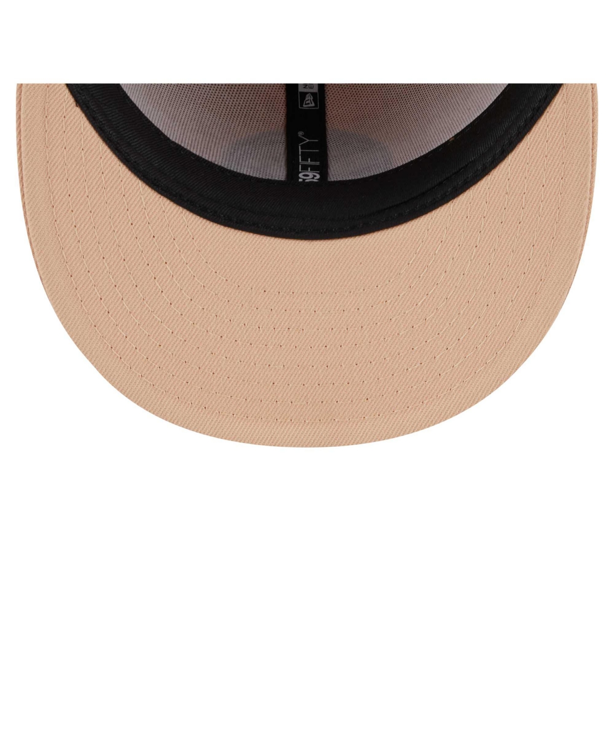 New Era Men's Tan Pittsburgh Steelers Candied Pecan 59FIFTY Fitted Hat