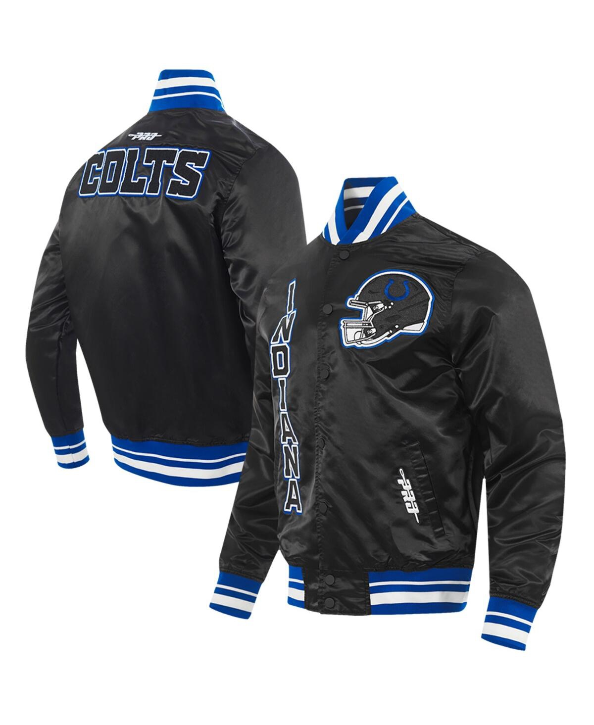 Men's and Women's Black Indianapolis Colts Indiana Nights Colts Bomber Jacket - Black