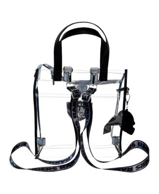 Las Vegas Raiders Clear Convertible Backpack Tote Bag