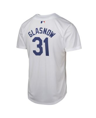 Big Boys and Girls Tyler Glasnow White Los Angeles Dodgers Home Player Game Jersey