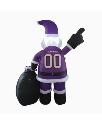 Baltimore Ravens 7' Inflatable Santa
