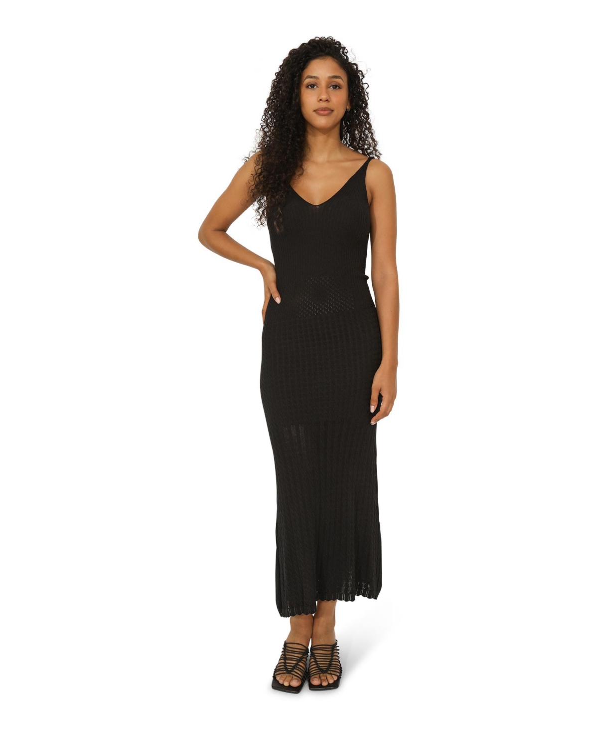 Women's Sweet Nothings Midi Knitted Dress - Ffffff