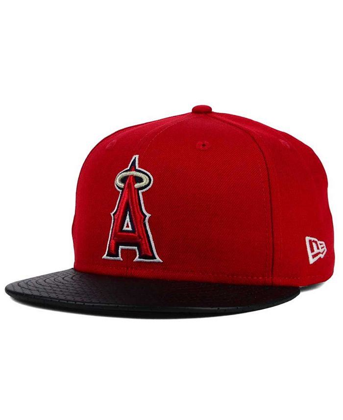 New Era Los Angeles Angels of Anaheim All Field Perforated 59FIFTY Cap ...