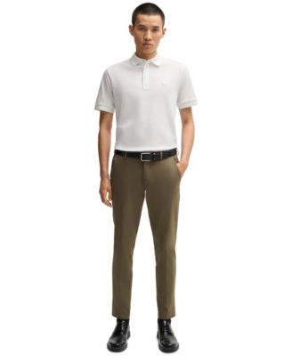 Men's Double B Monogram Regular-Fit Polo