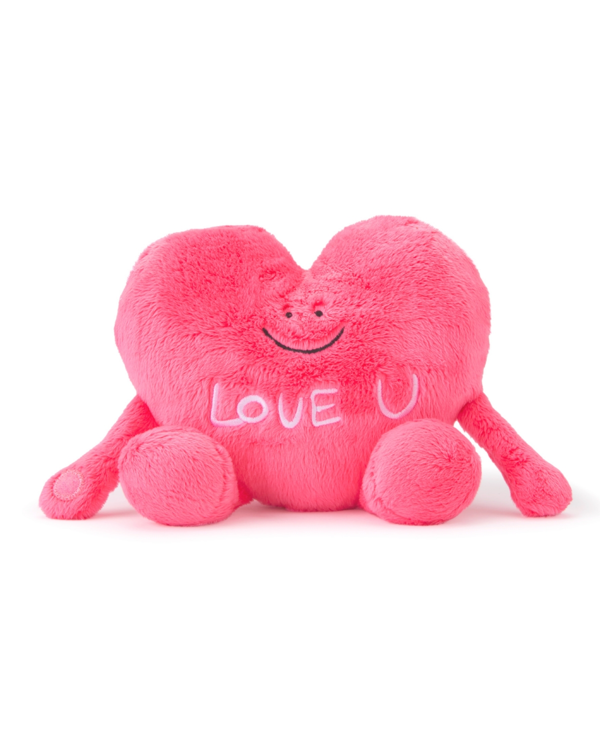 Geoffrey's Toy Box Buddies Conversation Hearts Plush Toy Set In Light,pastel Yellow
