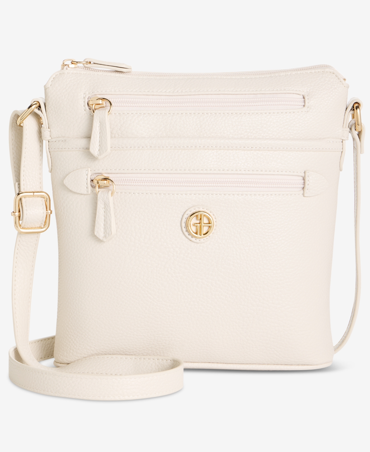 Pebble North South Small Crossbody, Exclusively at Macy's - Gossamer Green