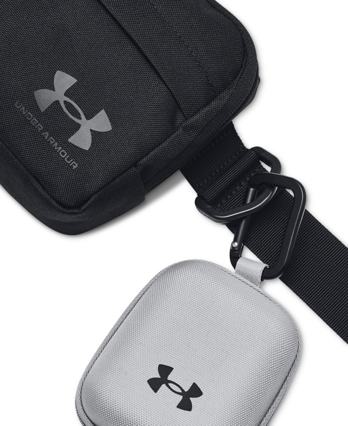 Under Armour Men's Logo Crossbody Bag In Black,black,black