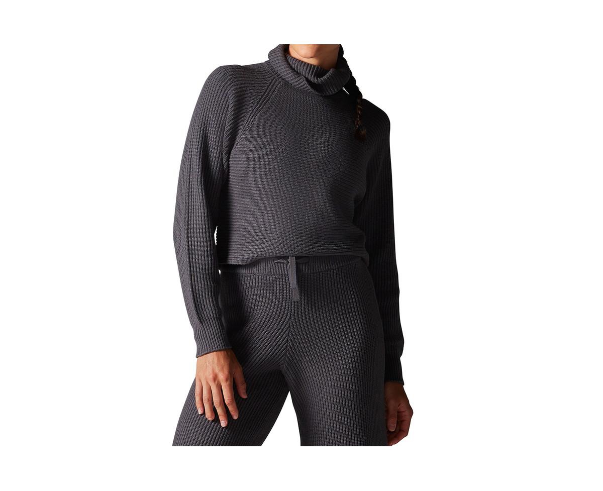 Women's Alpine Knit Turtle Neck - Rose