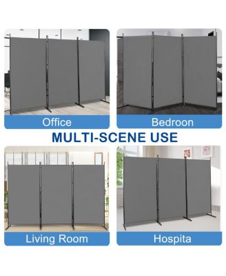Foldable Screen for Room Dividing, Privacy, and Home Decor