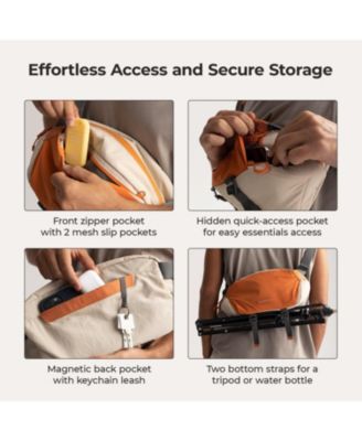 Soar 6L Camera Sling Bag with Tripod Holder ORANGE