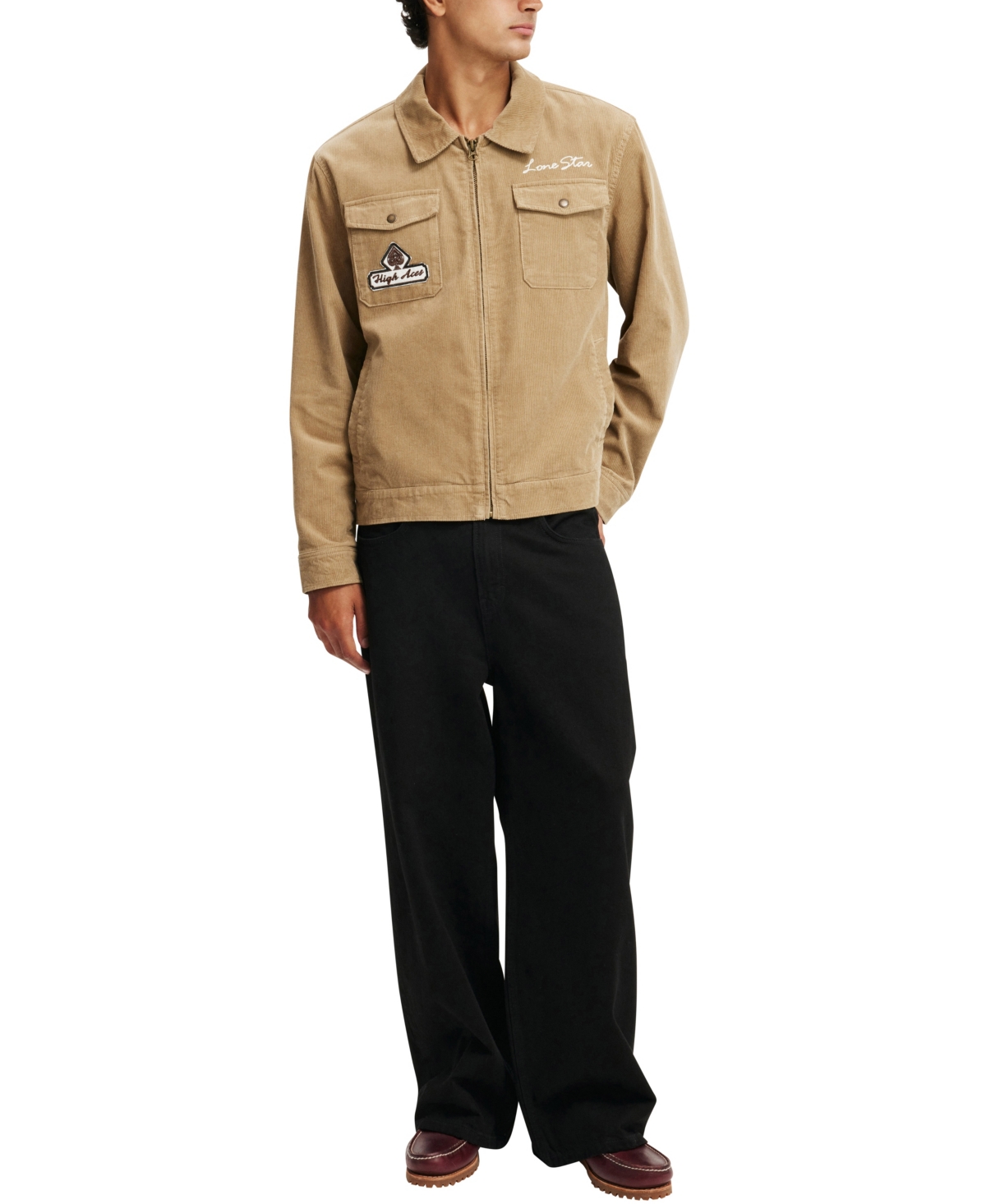 Shop Cotton On Men's Garage Jacket In Desert