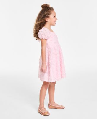Toddler and Little Girls Micro Soutache Social Dress