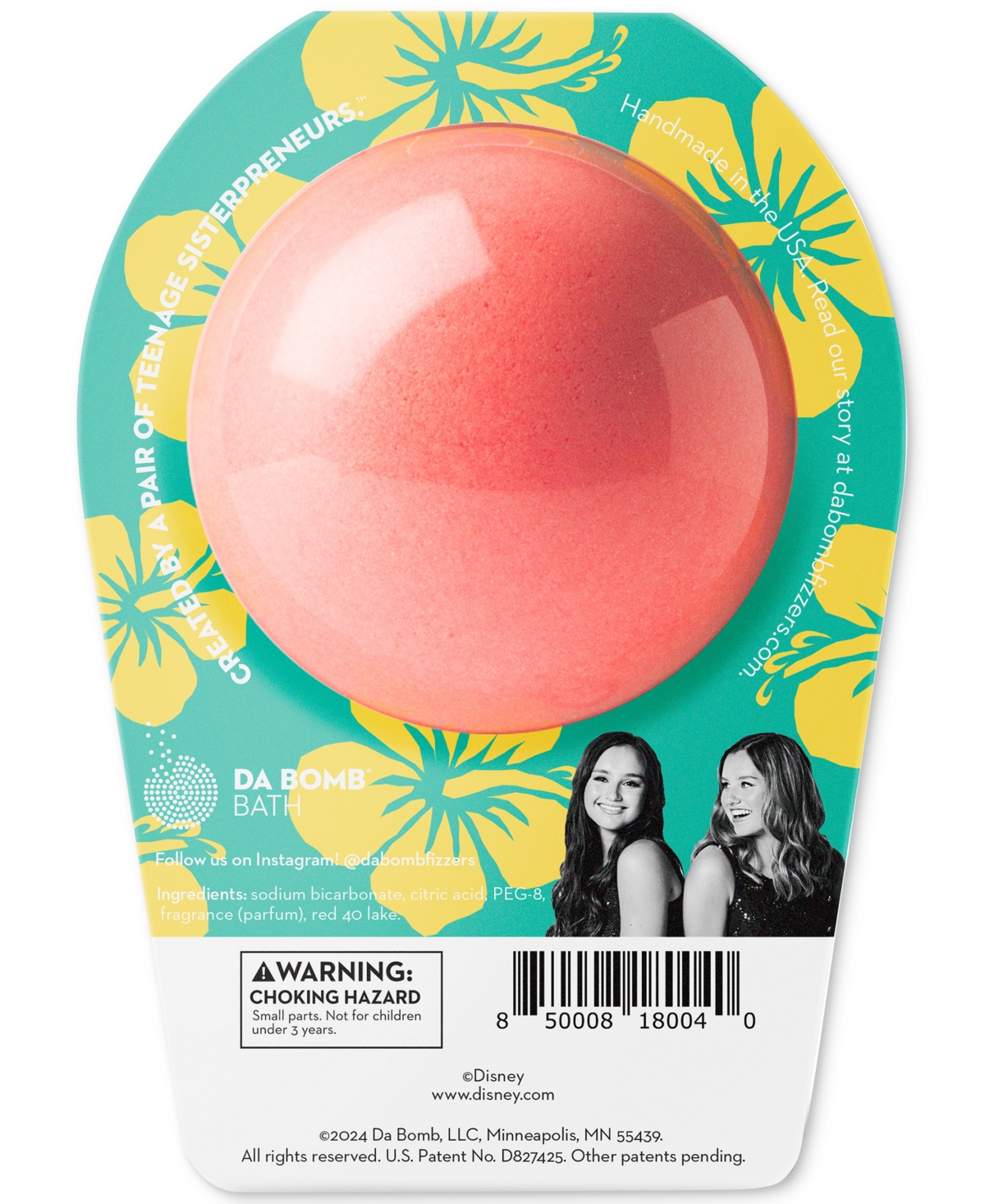 Da Bomb Lilo & Stitch Bath Bomb In Red