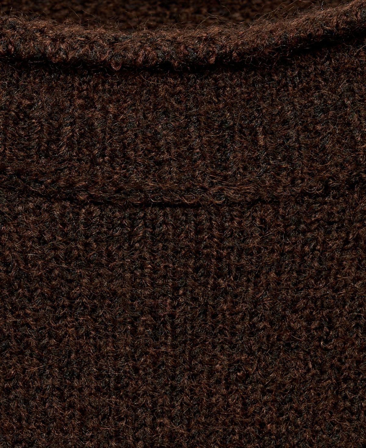 Mango Women's Cotton-linen Round Neck Knitted Sweater In Brown
