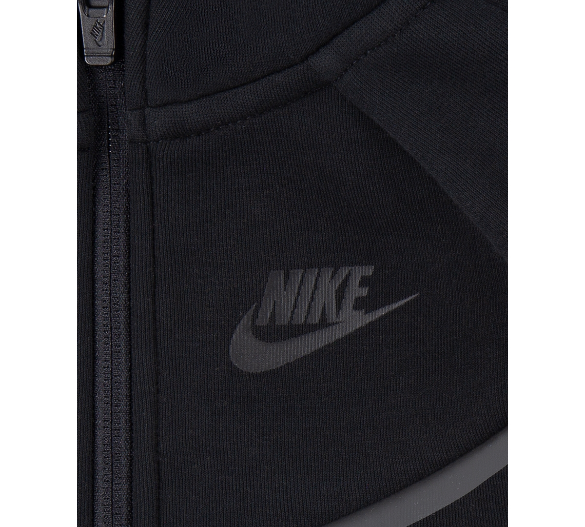 Nike Sportswear Little Kids 2-pc. Tech Fleece Full-zip Set In Black