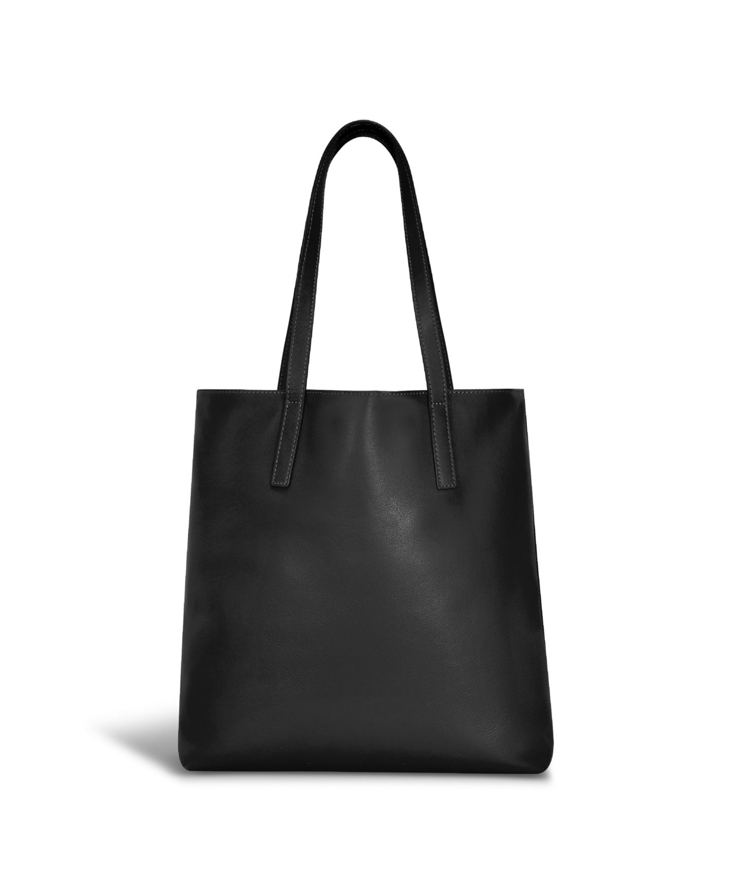 Сумка CHAMPS Onyx Collection Leather Vertical Tote, цвет: Чёрный — фото 1