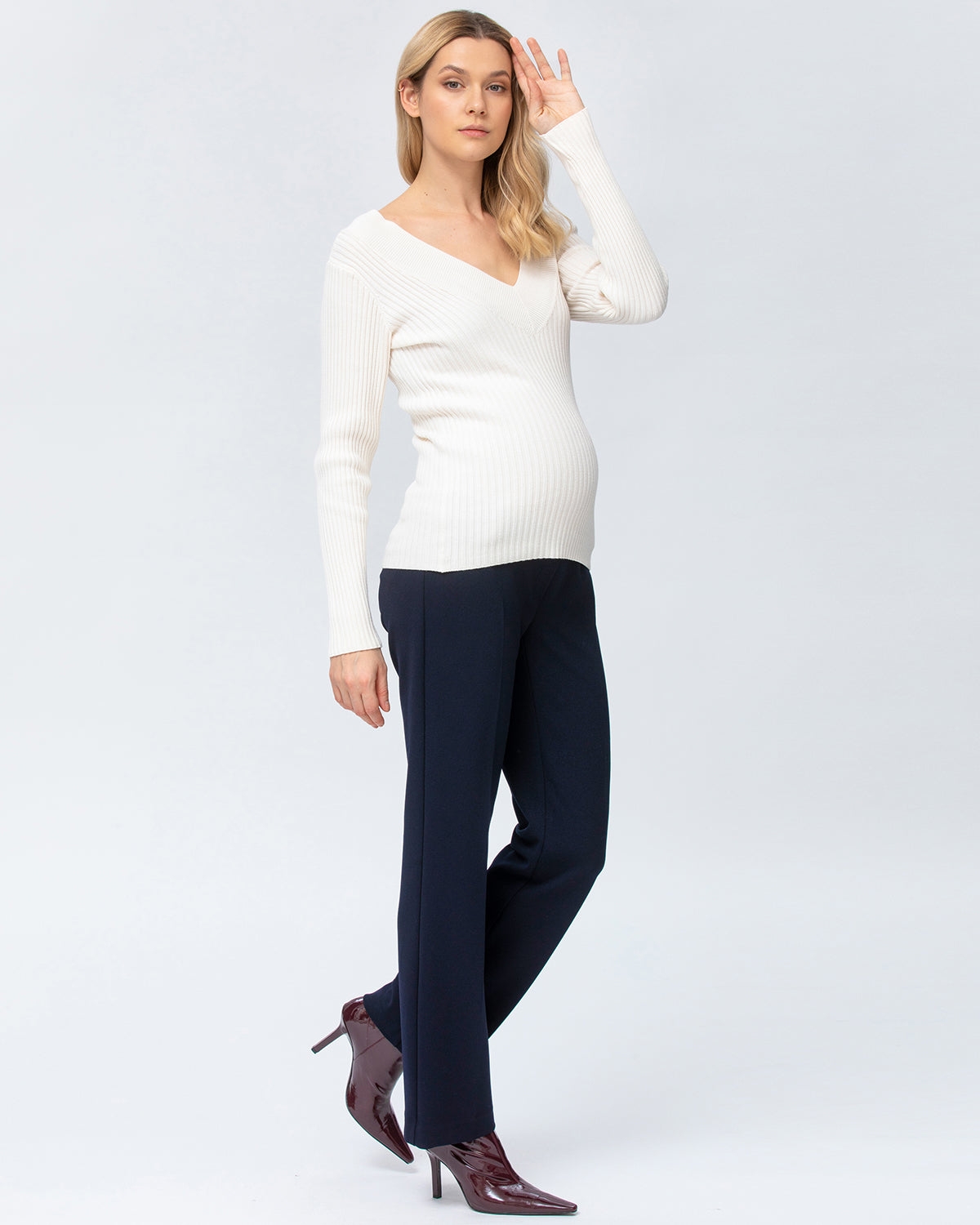 Pietro Brunelli Maternity Trousers Noah In Underwater