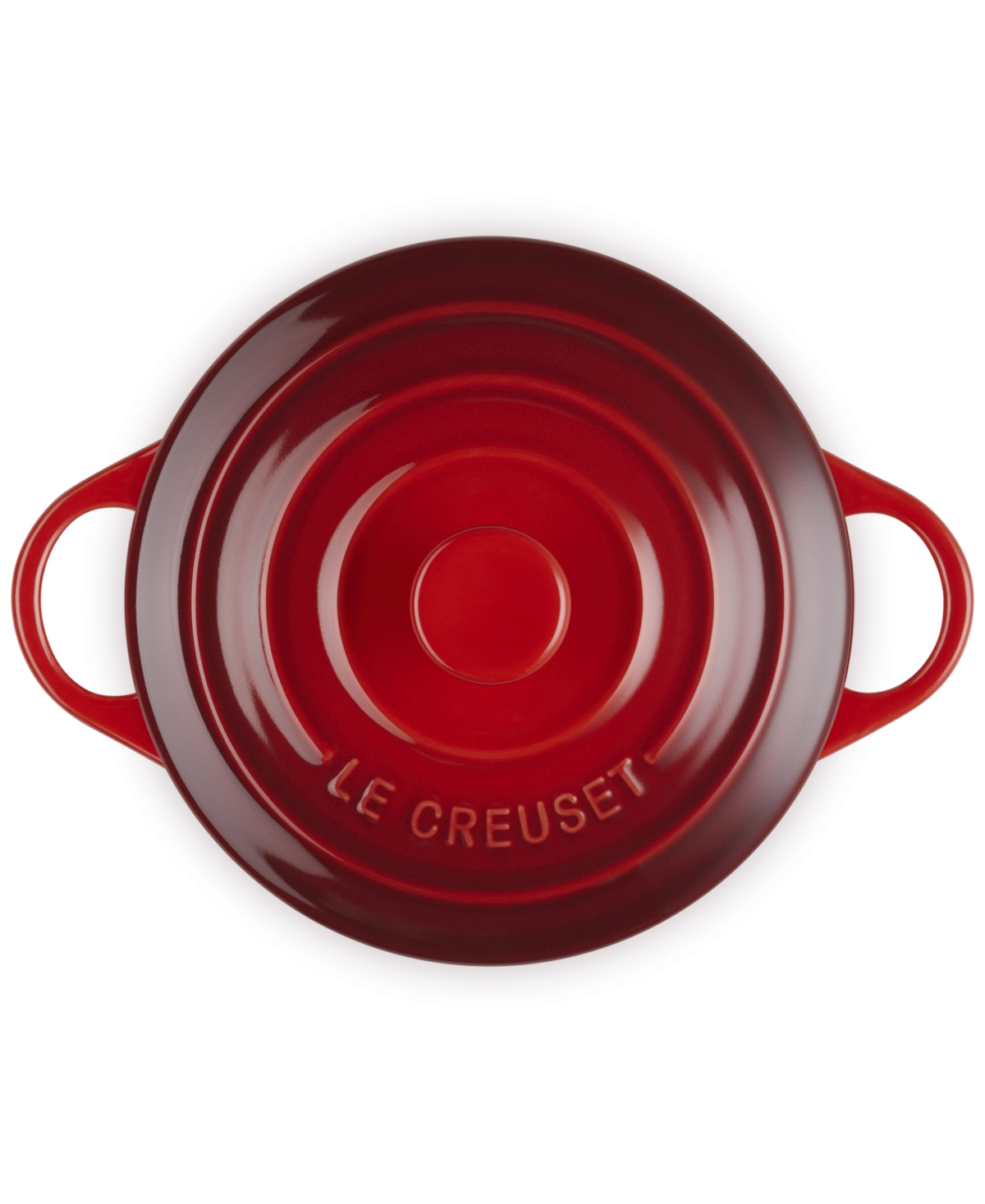 Le Creuset Stoneware Mini Round Cocotte, 24 Oz. In Cerise