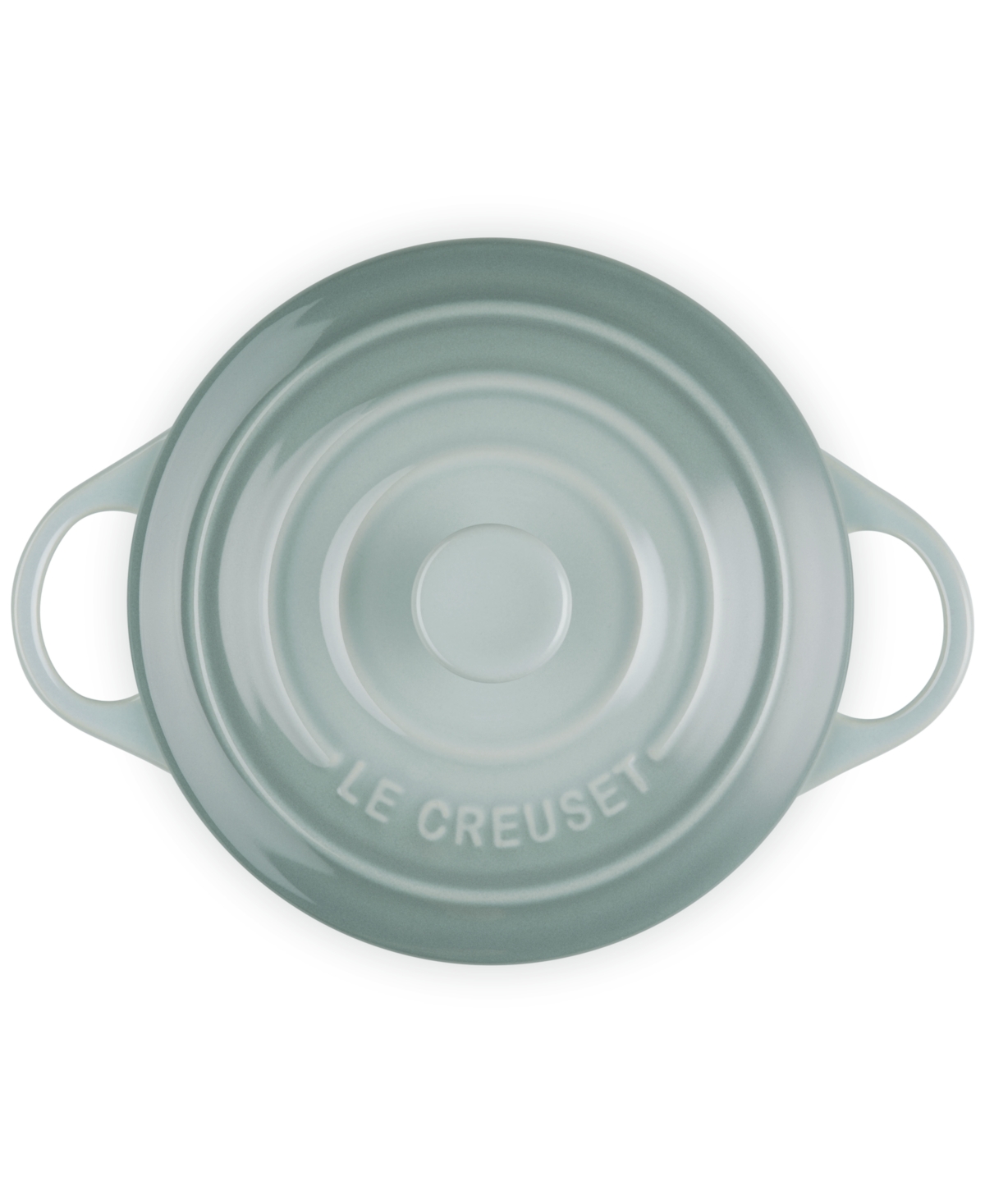 Le Creuset Stoneware Mini Round Cocotte, 24 Oz. In Sea Salt