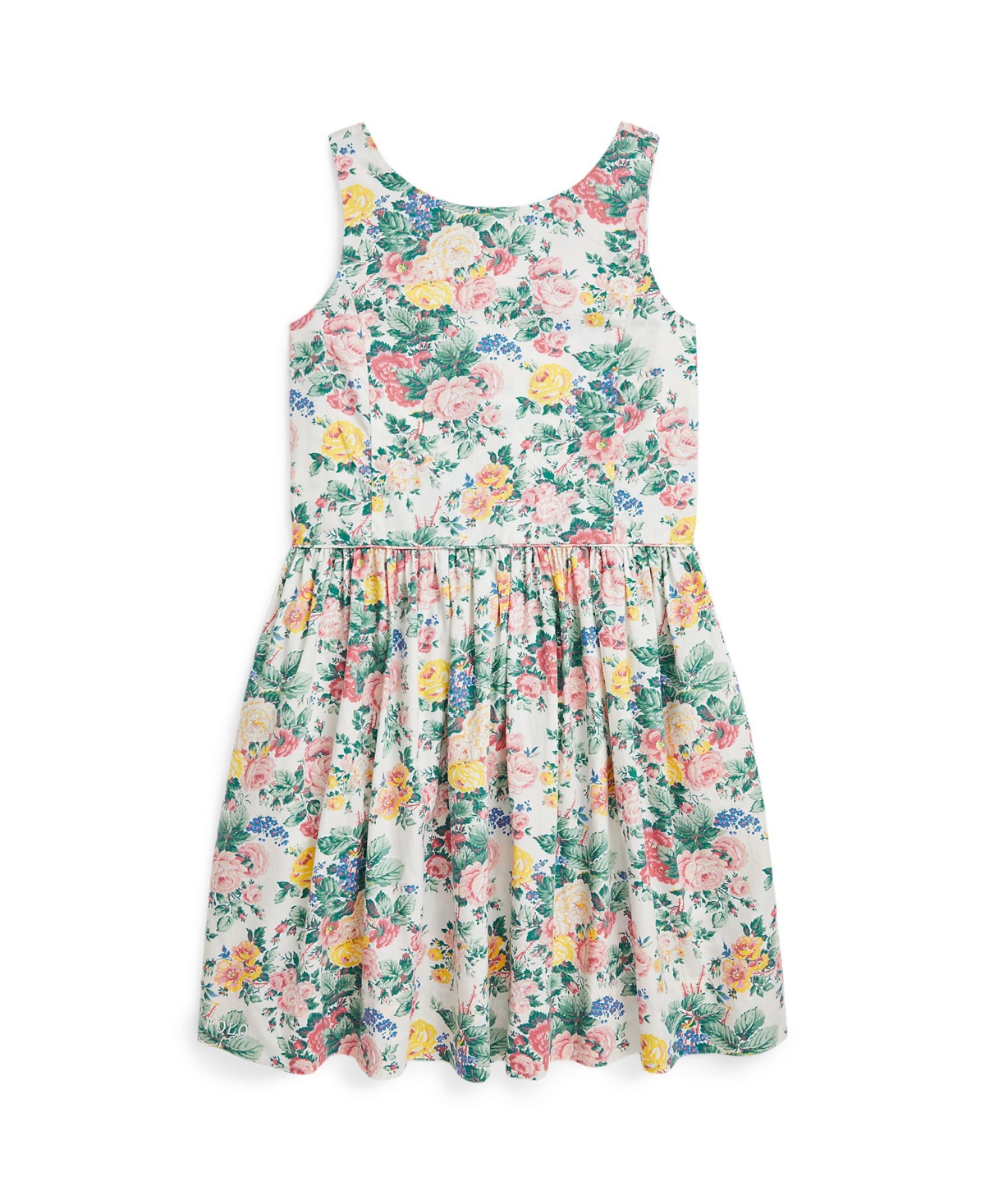 Polo Ralph Lauren Floral Cotton Dress In Portia Floral