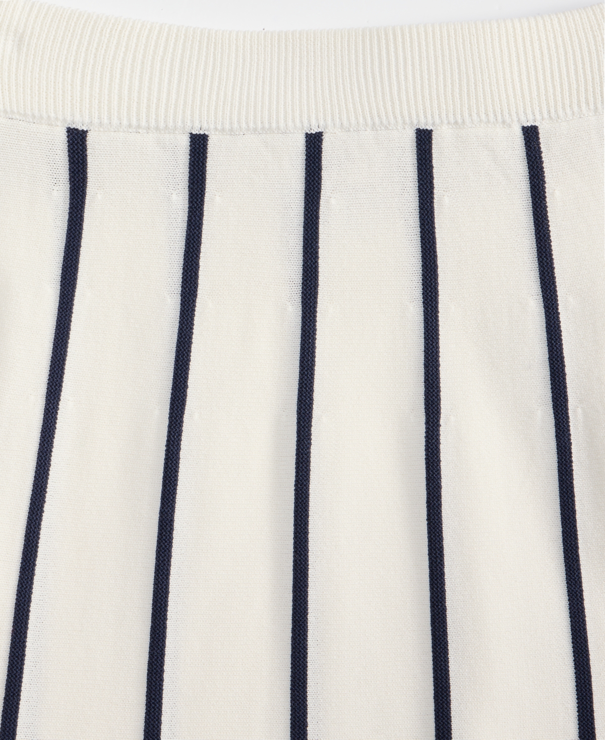 On 34th Women's Striped Pull-on Midi Sweater Skirt, Exclusively At Macy's In Winter Ivory