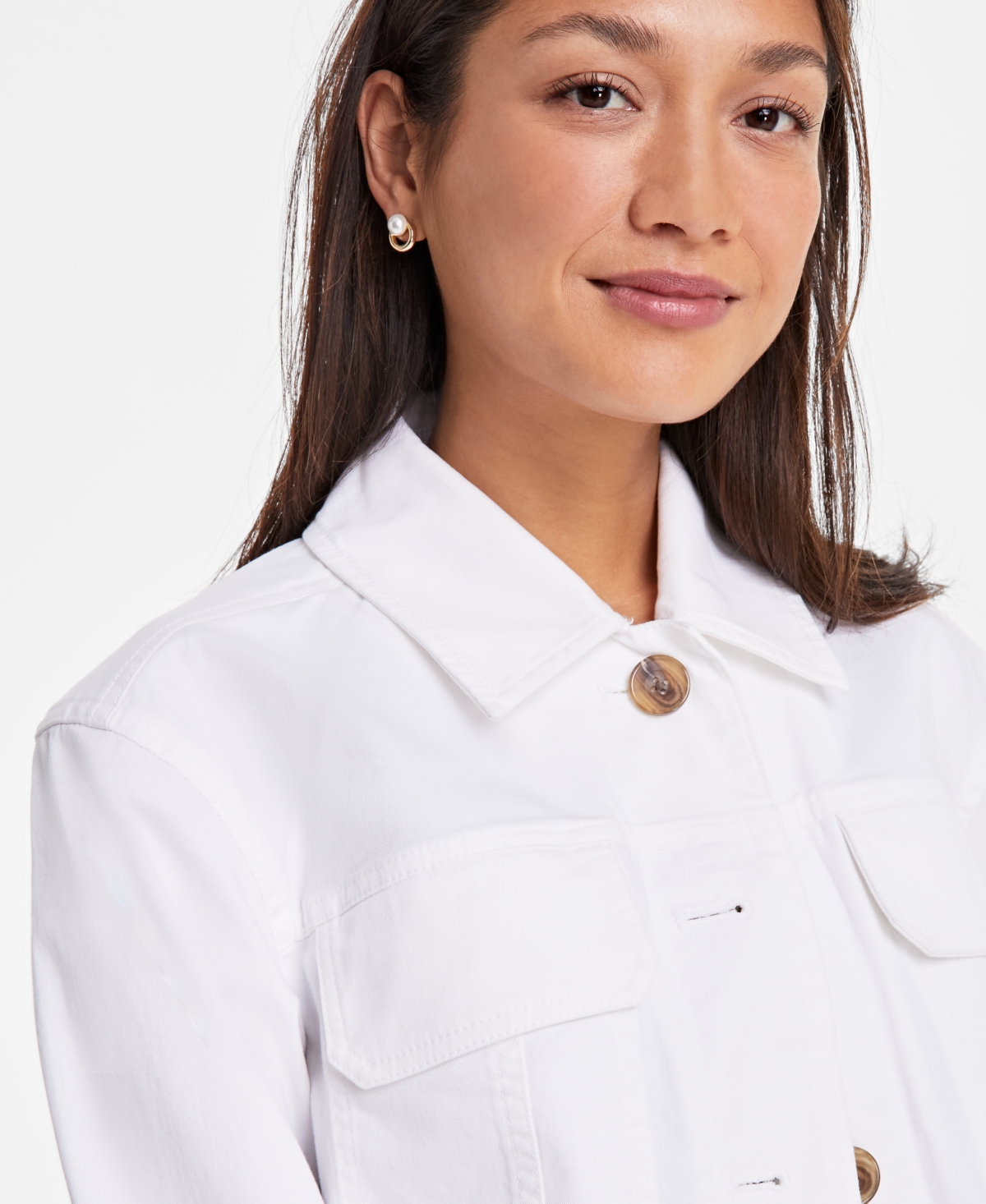 ON 34TH WOMEN'S RELAXED UTILITY JACKET, EXCLUSIVELY AT MACY'S 