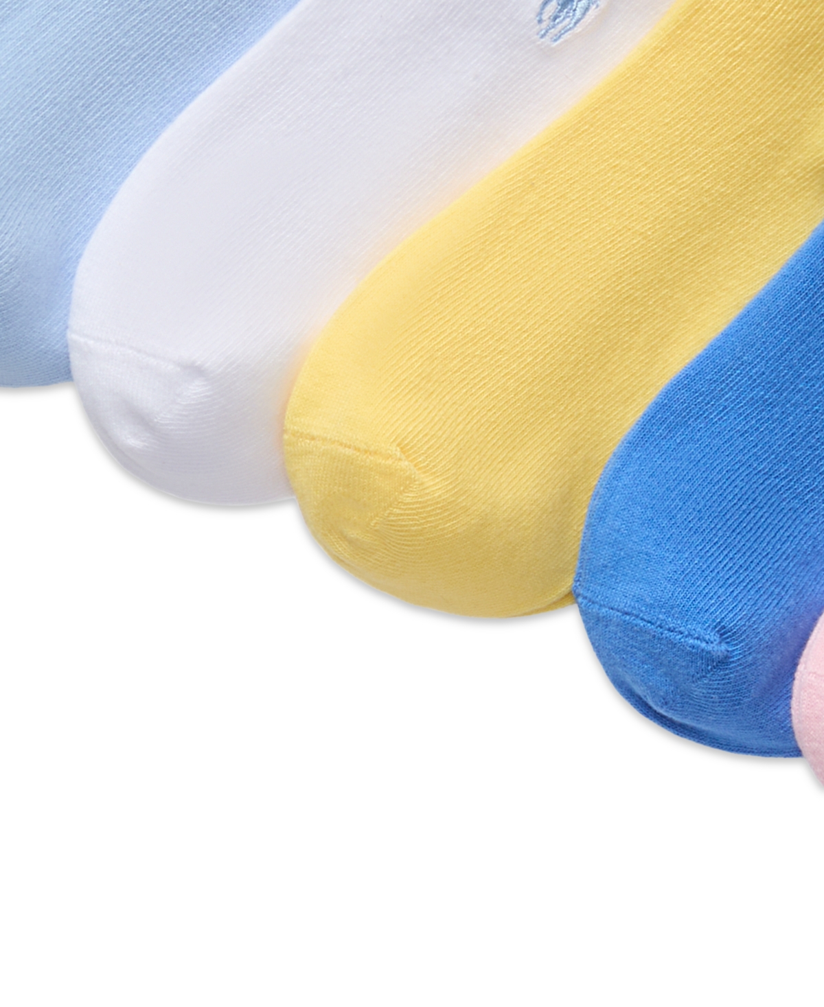 Polo Ralph Lauren Little & Big Girls Classic Solid Low-cut Socks, 6-pack In Open