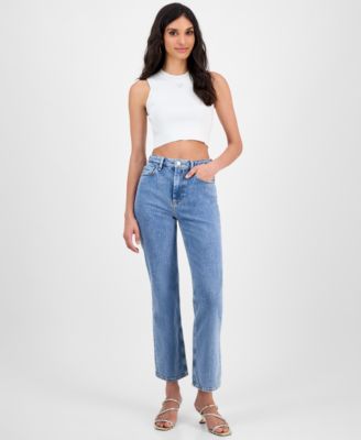 GUESS - Women's 80s Straight Leg Jeans